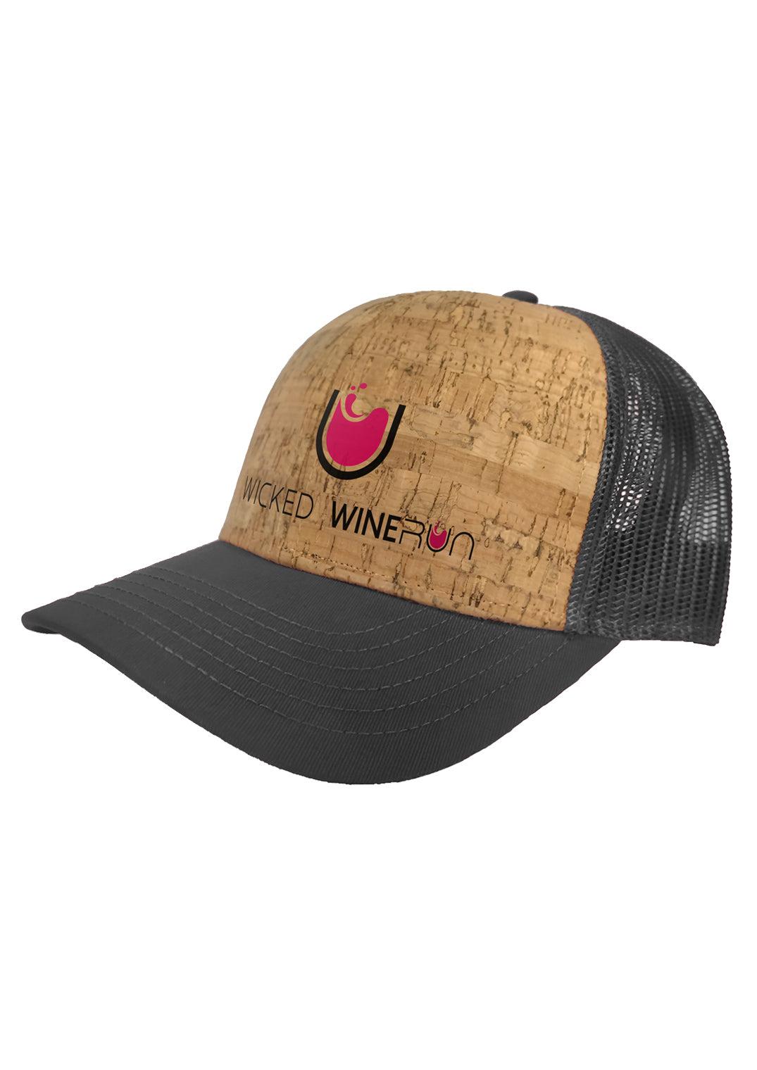 Wicked "Splash" cork truckers hat