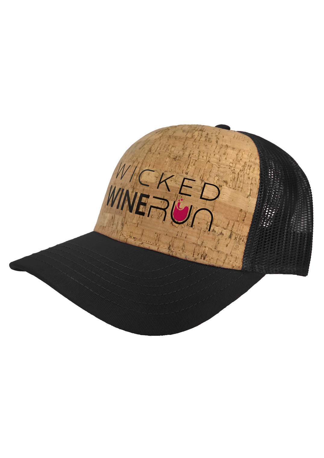 Wicked cork truckers hat