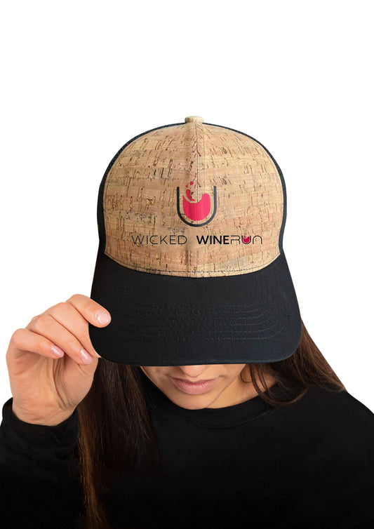 Wicked "Splash" cork truckers hat