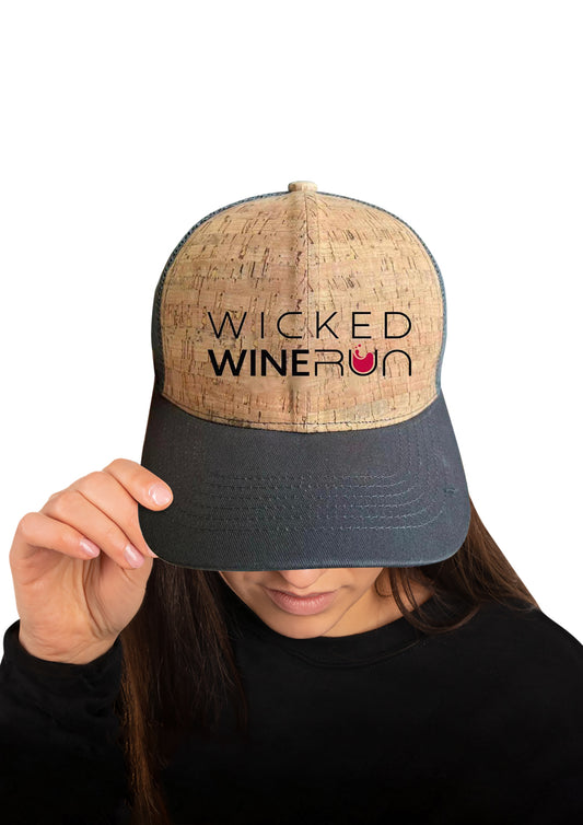 Wicked cork truckers hat