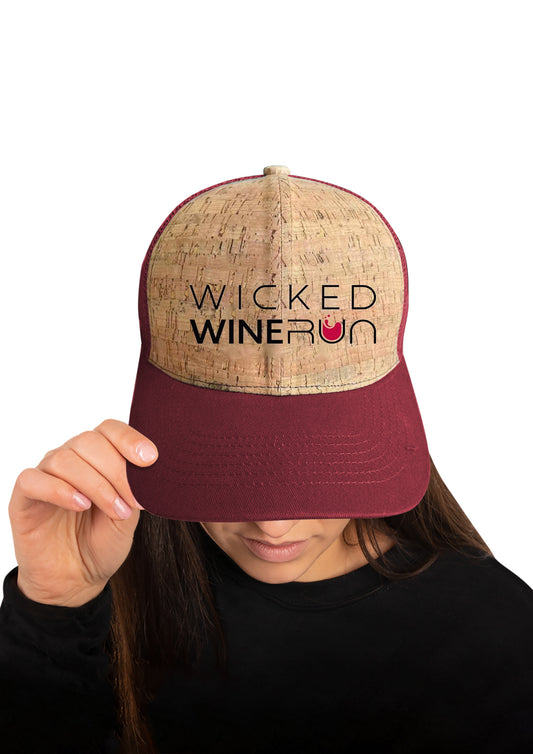 Wicked cork truckers hat