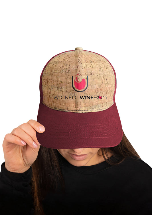 Wicked "Splash" cork truckers hat