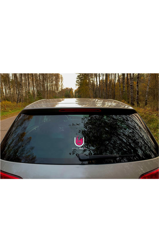 Wicked Wine Run Car Stickers