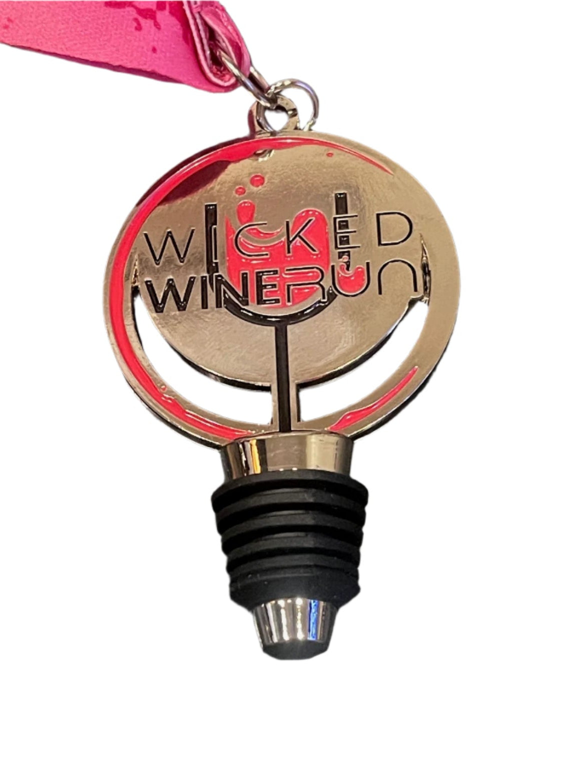 Wine stopper commemorative medal