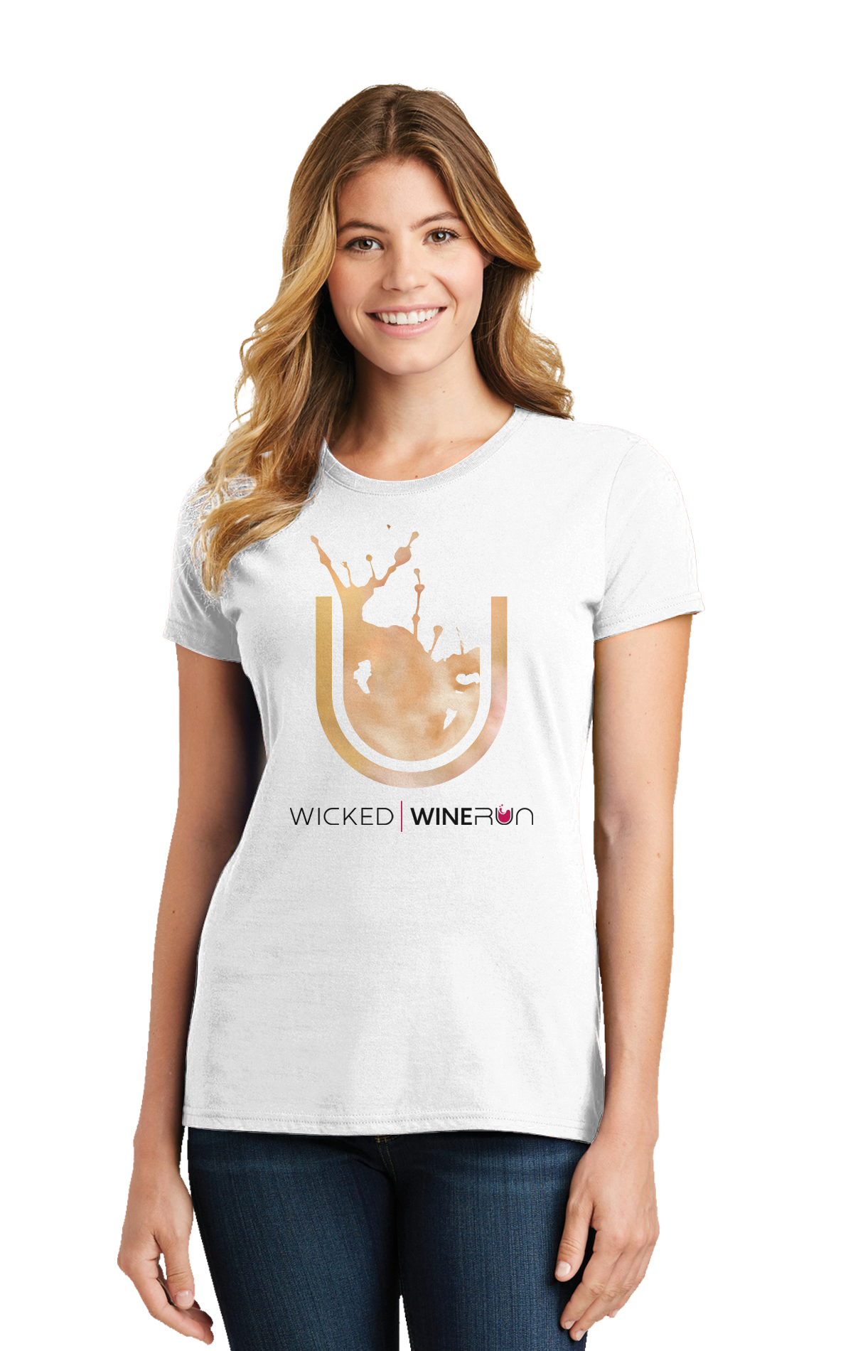 White Wine Splash on White