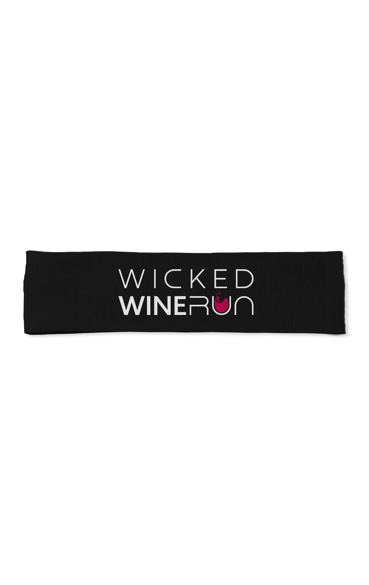 Wicked Wine Run Bondi Bands - Black