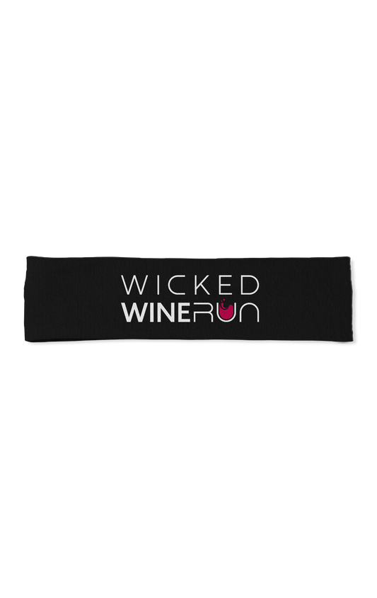 Wicked Wine Run Bondi Bands - Black
