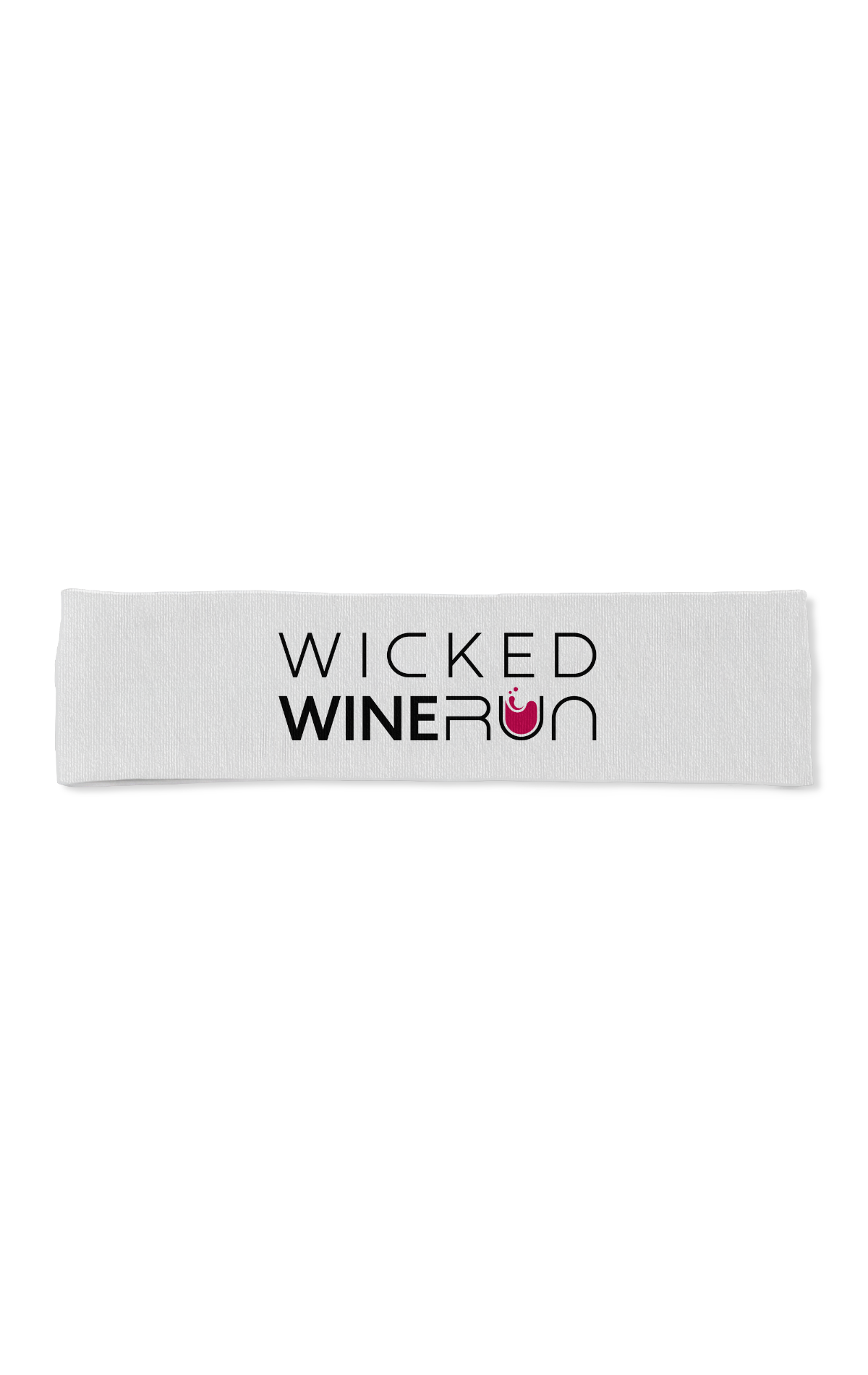 Wicked Wine Run Bondi Bands - White