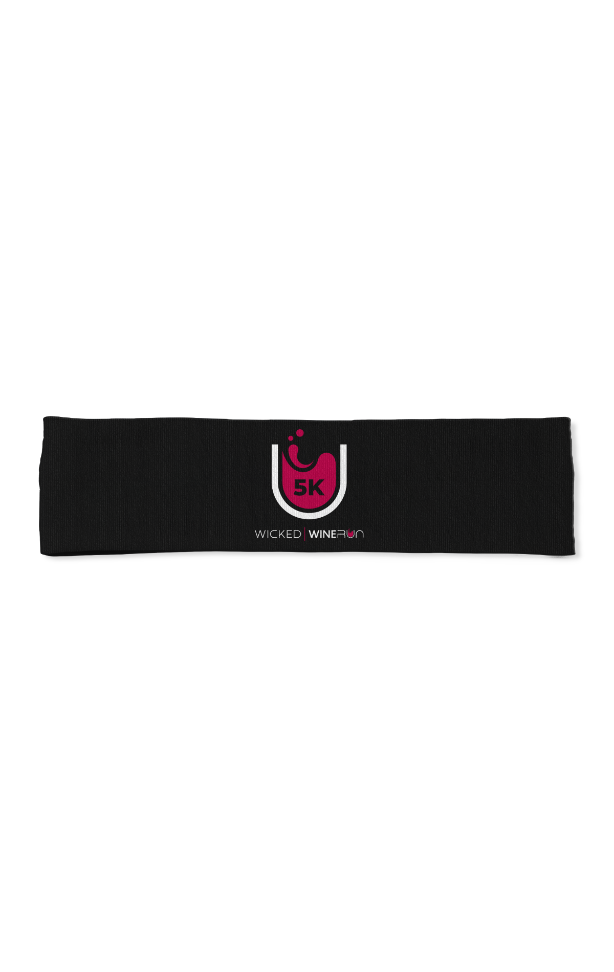 Wicked Wine Run Wine Glass Bondi Bands - Black