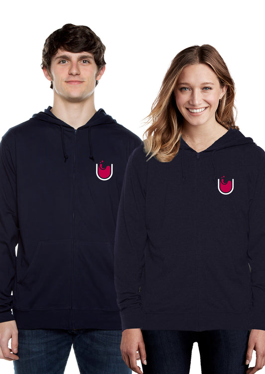 Wicked Wine Run Beach Embroidered Hoodie